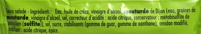 Sauce Salade - Ingredients - fr