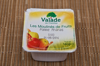 Les Moulinés de Fruits Pomme Ananas - Produit