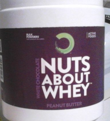 Bulk Powders Nuts About Whey Chocolat Blanc - Produit