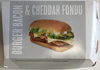 Burger Bacon & Cheddar fondu - Product