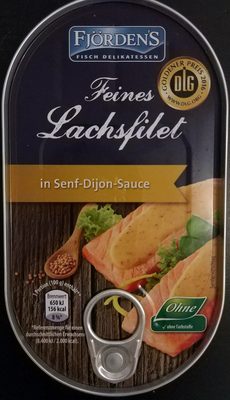 Feines Lachsfilet in Senf-Djon-Sauce - Product - de
