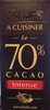 Lindt a cuisiner 70% cacao intense - Product