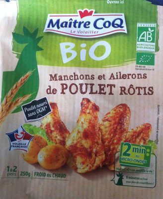Manchons/ailerons de poulet bio rôtis Maître Coq - Product - fr