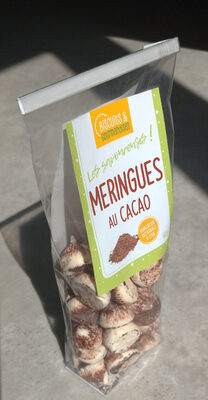 Les savoureuses meringues au cacao - Produit