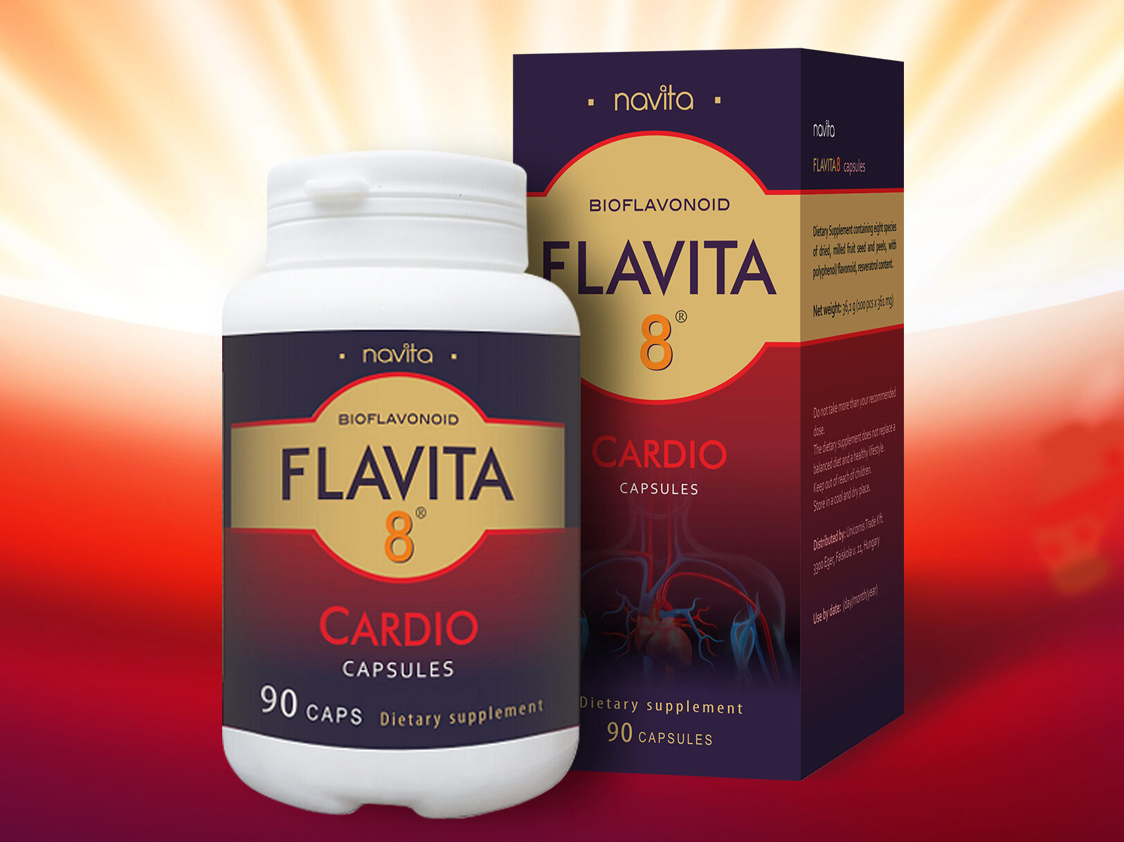 FLAVITA CARDIO 8 - FLAVONOIDS FOR CARDIOVASCULAR DISEASE PREVENTION - Product