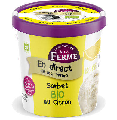 Sorbet bio au Citron - Product - fr