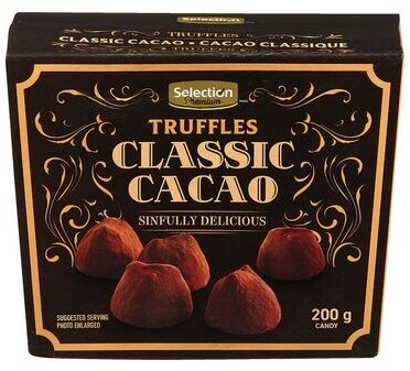 Selection Premium Chocolate Truffles - Instruction de recyclage et/ou informations d'emballage - en