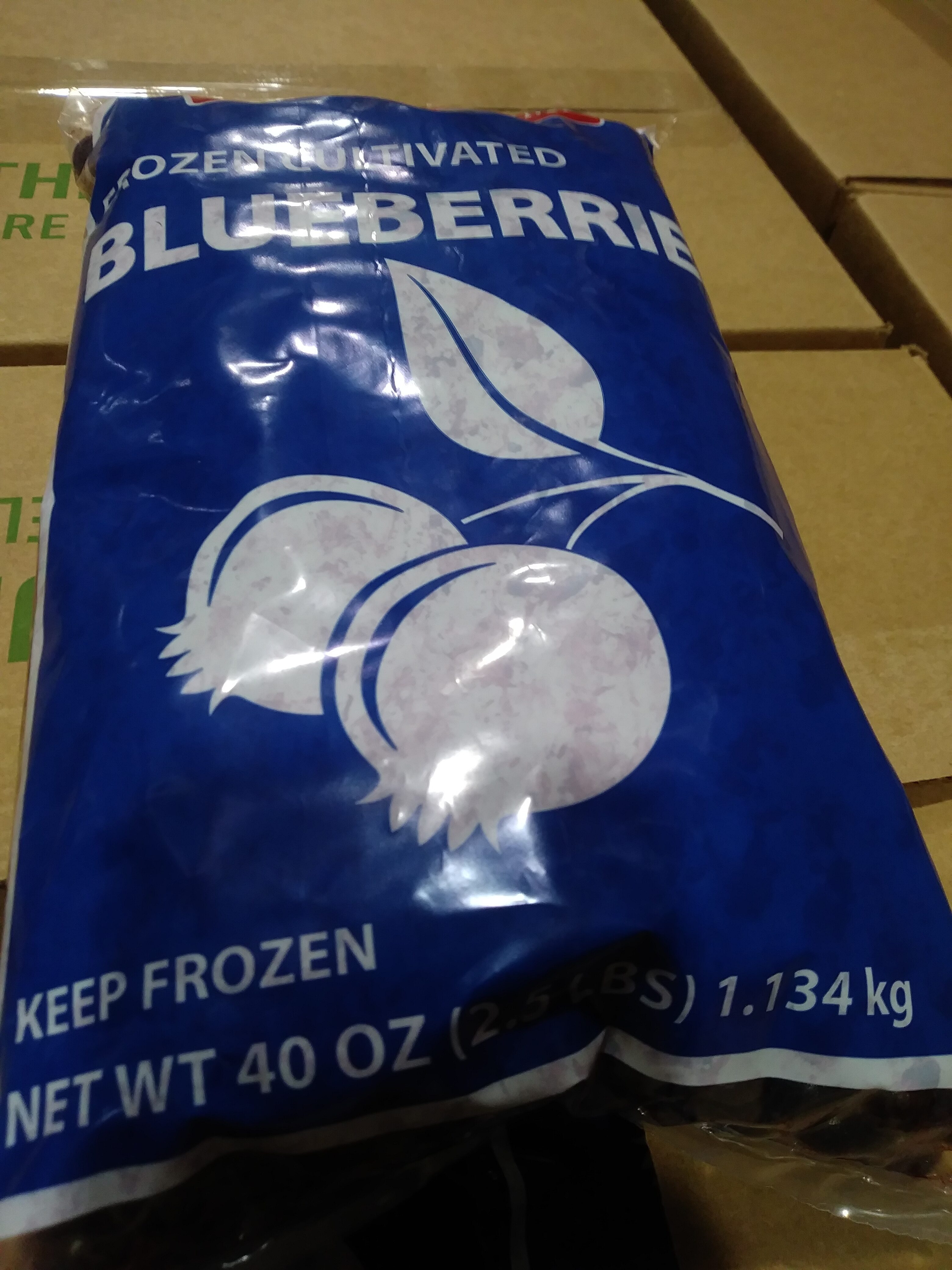 Frozen Cultivated Blueberries - Product