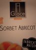 Sorbet abricot 600 G congelé - Product