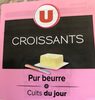Croissants pur beurre x 8 - Produit