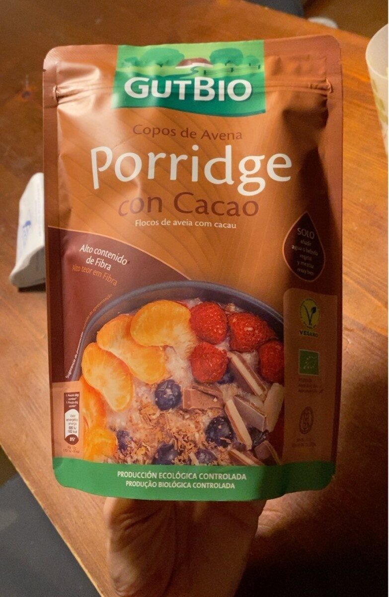 Porridge con cacao - Product - es