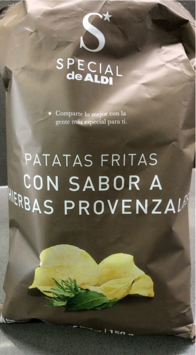 Patatas fritas con sabor hierbas provenzales - Producte - es