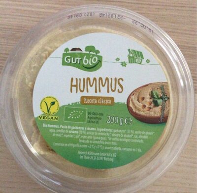 Hummus gutbio - Producte - es