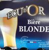 Bière blonde Ecu d'Or - Product