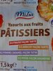 Yaourts pâtissiers - Produit
