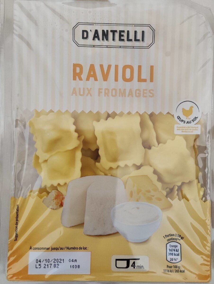 Ravioli aux fromages - Produit