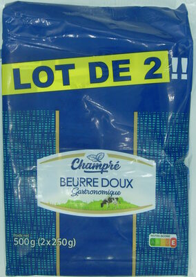 Beurre doux (lot de 2) - Product - fr