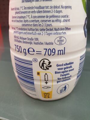 Yaourt maigre à boire - Recyclinginstructies en / of verpakkingsinformatie - fr