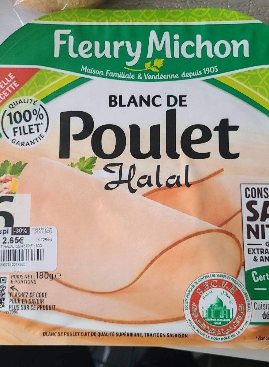 Blanc de poulet halal - Producto - fr