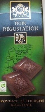 Cioccolato fondente - 60% cacao - Produit