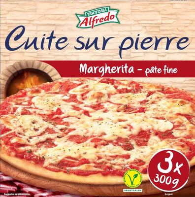 Pizza Margherita - pâte fine - Produit