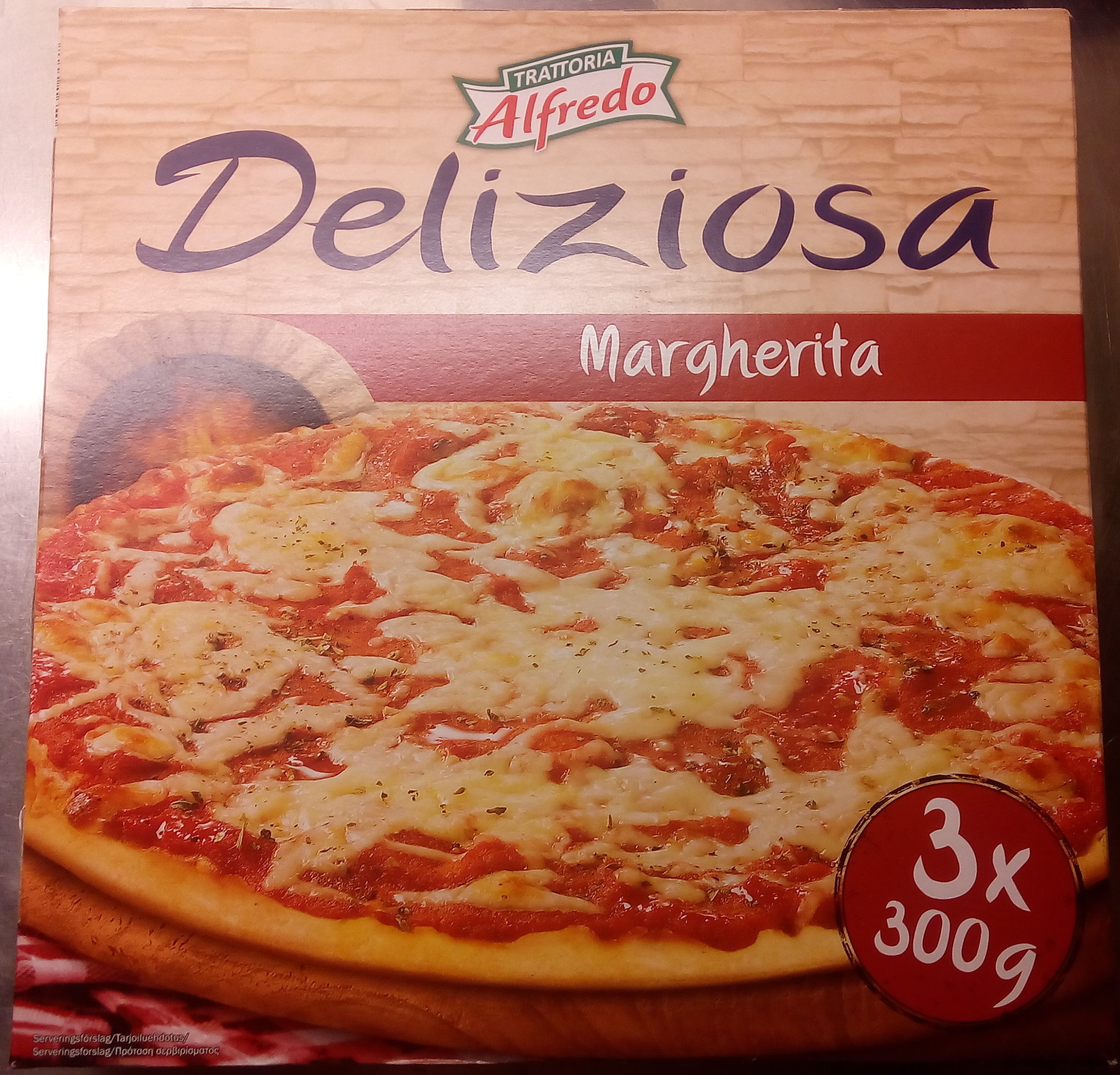 Pizza Margherita - pâte fine - Produkt