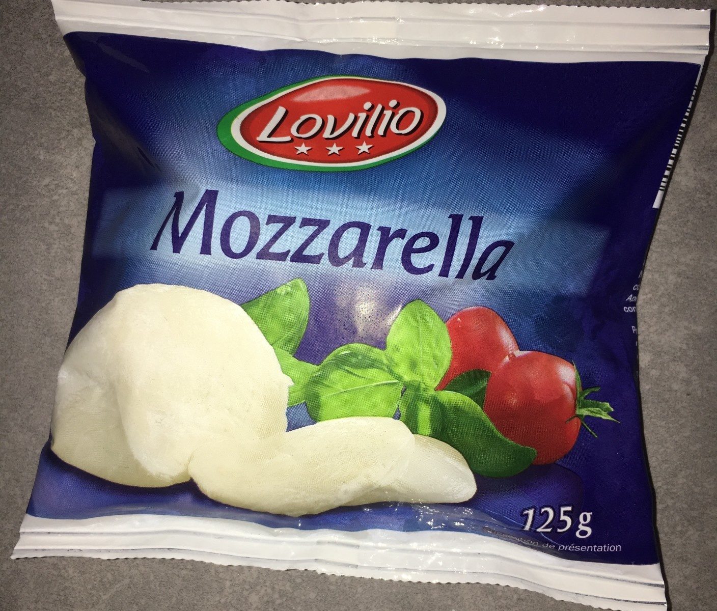 Lovilio Mozzarella - Produit