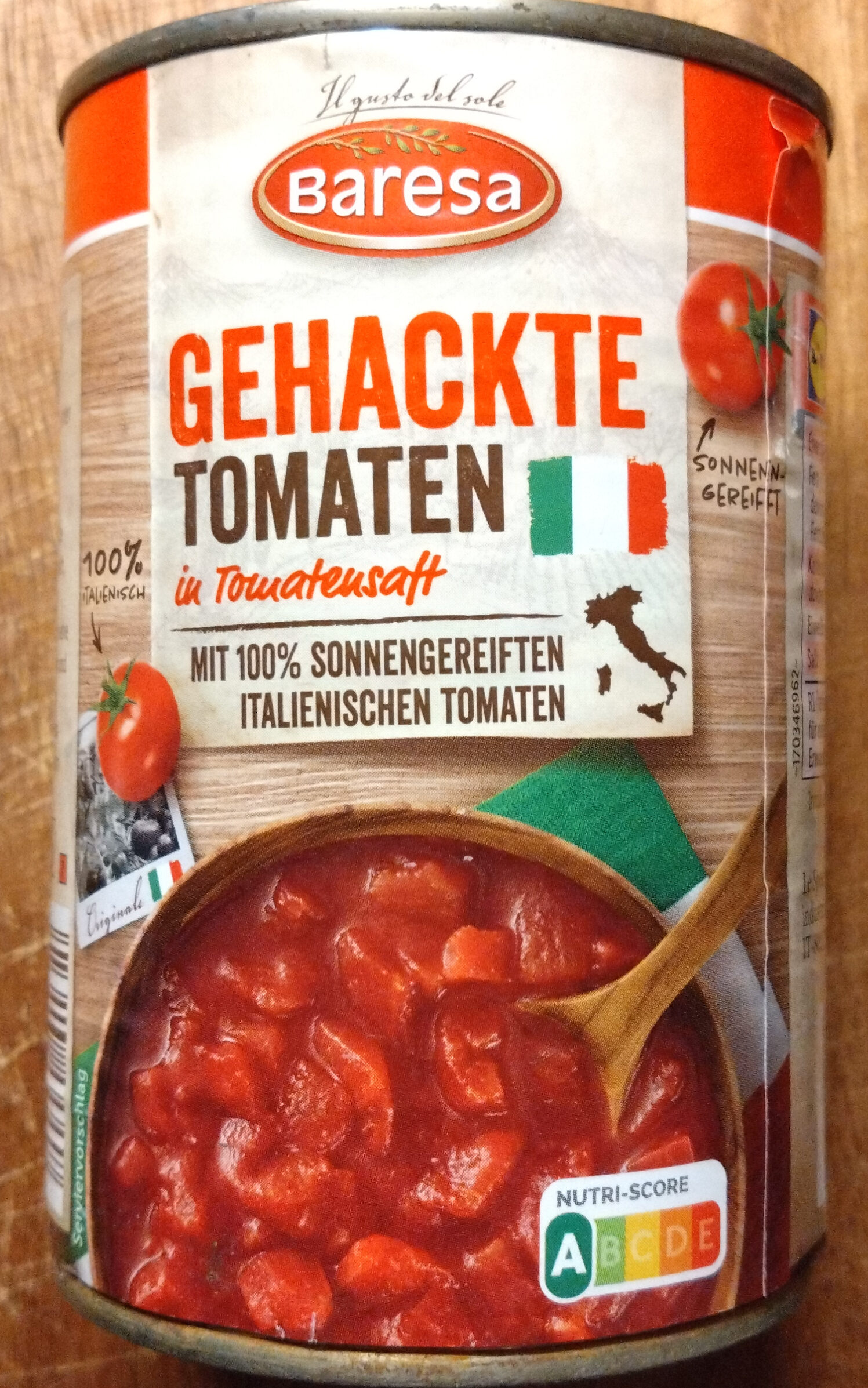 Chooped tomatoes - Produkt