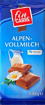 Schokolade Alpenvollmilch - Produkt