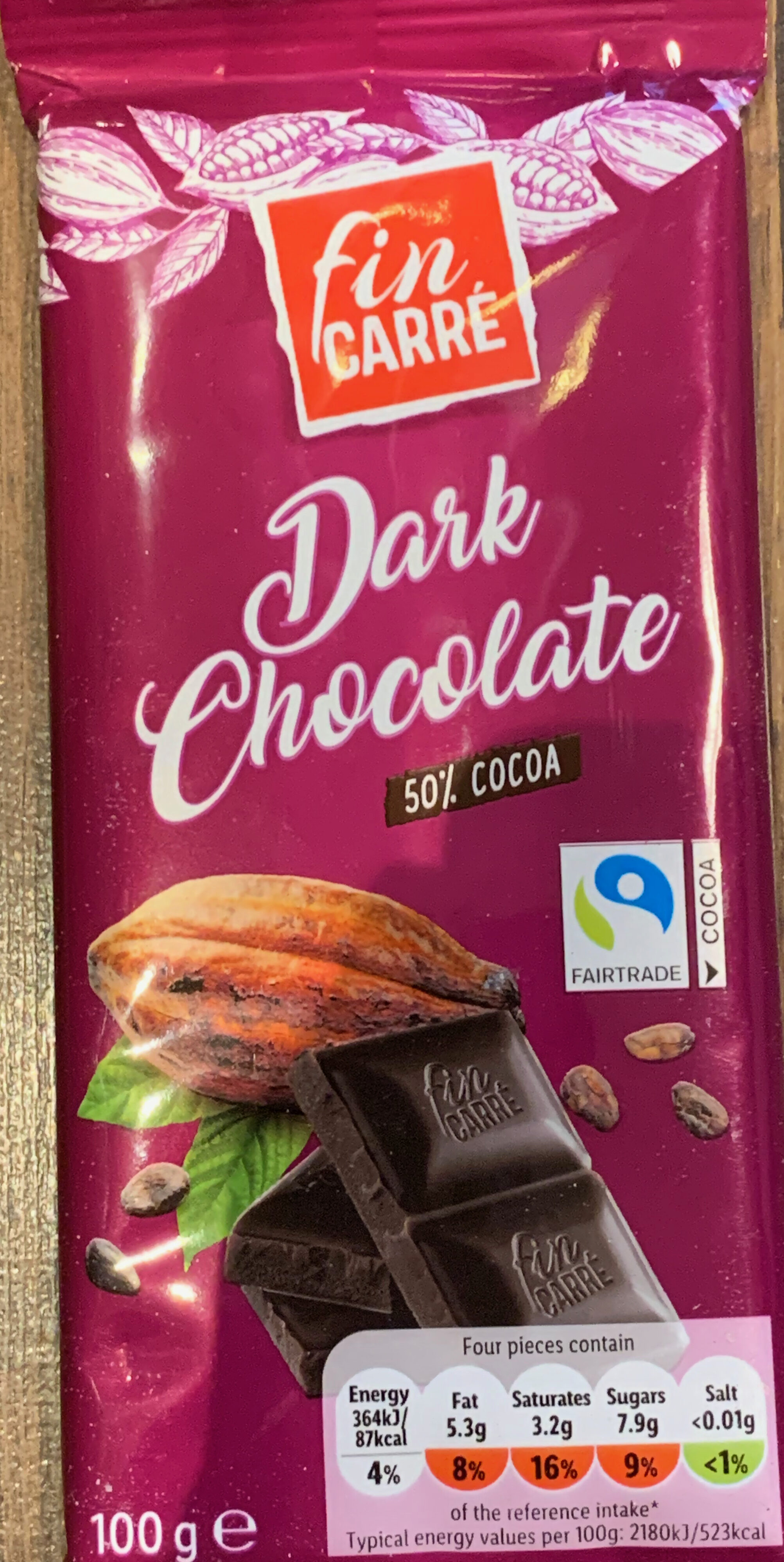 Noir Extra - Pur beurre de cacao - Chocolat noir - Product
