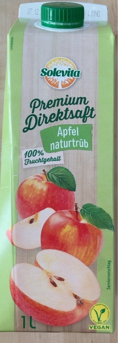 Premium Direktsaft Apfel naturtrüb - Produkt