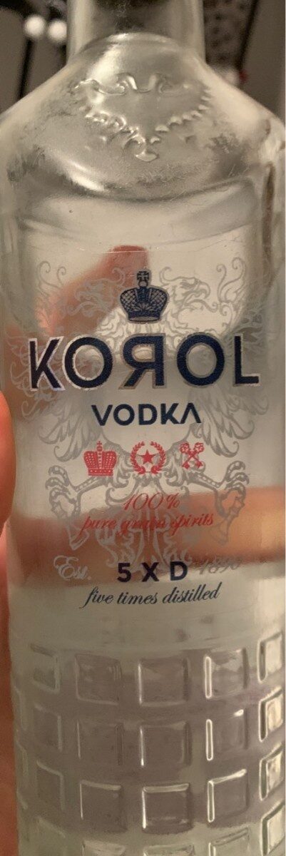 Korol Vodka - Produit