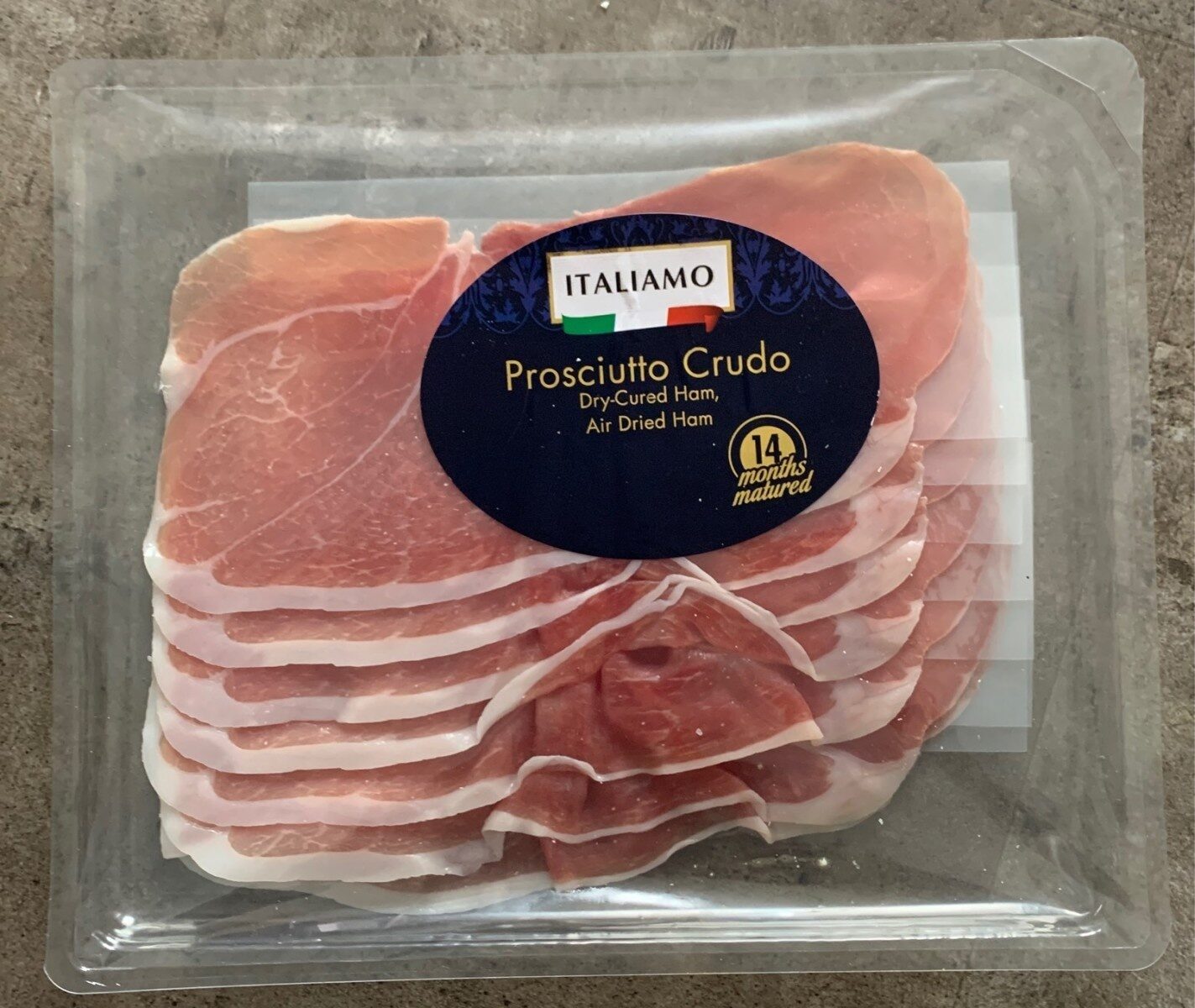 Proscuitto Crudo - Tableau nutritionnel