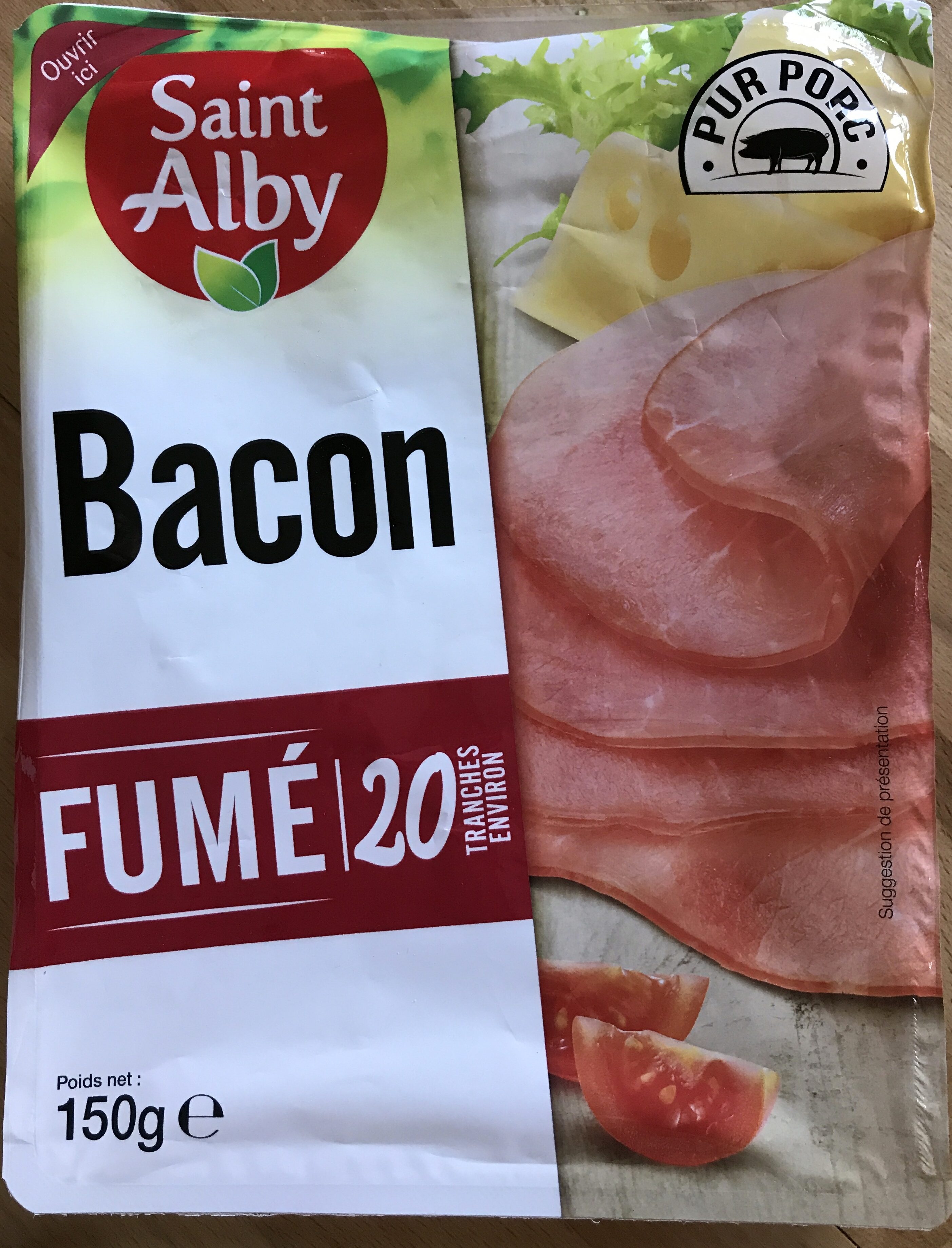 Bacon Fumé - Produit