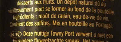 Tawny port - Ingredienser - fr