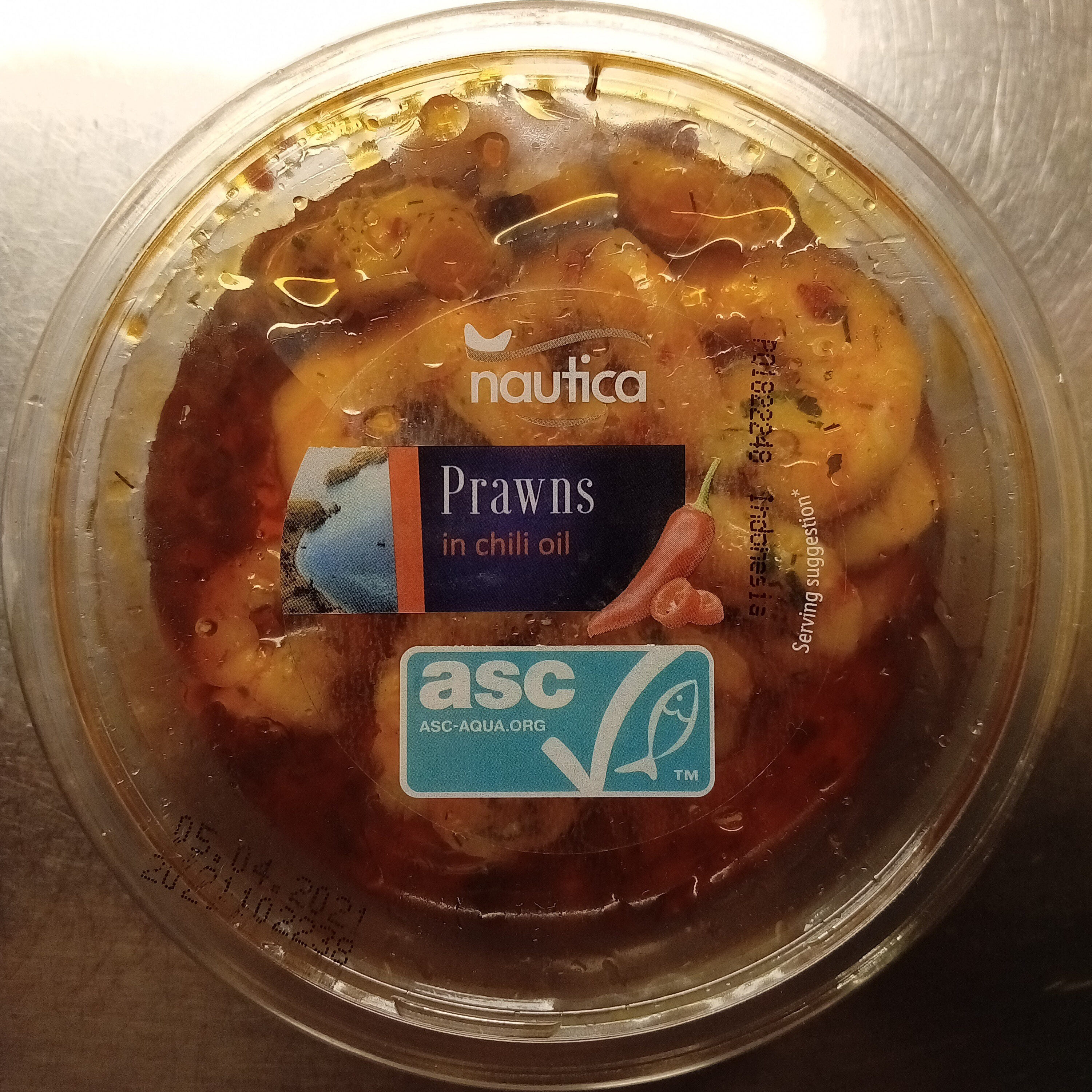 Crevettes dans de l'huile au piment - Produkt - sv