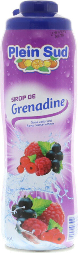 Sirop de fruits - grenadine - Produit