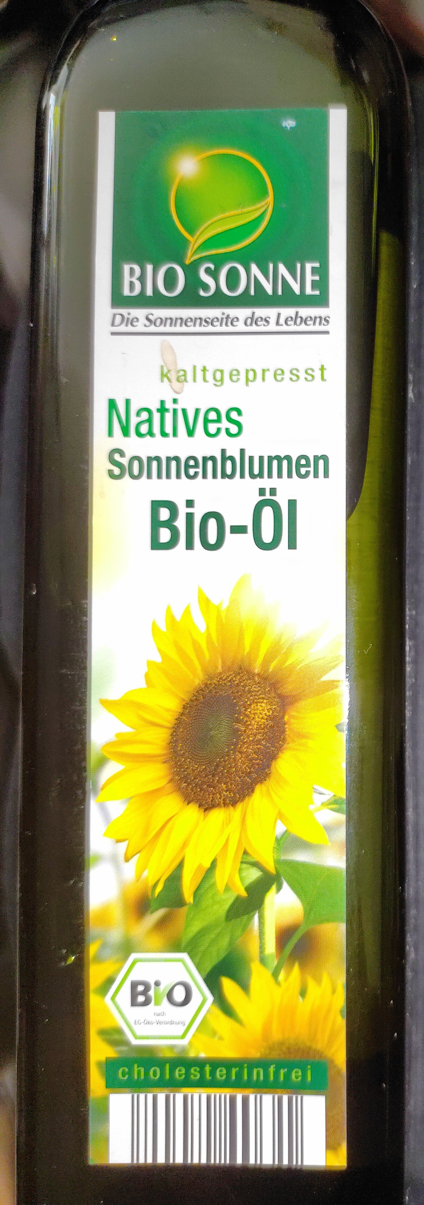 Natives Sonnenblumen Bio-Öl - Produkt