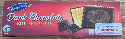 Dark Chocolate Butter Biscuits - Product - en