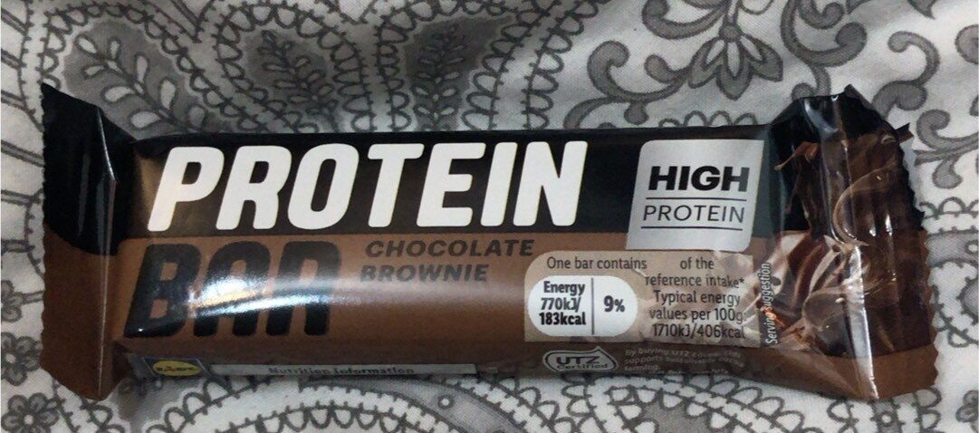 Chocolate brownie protein bar - Product - de