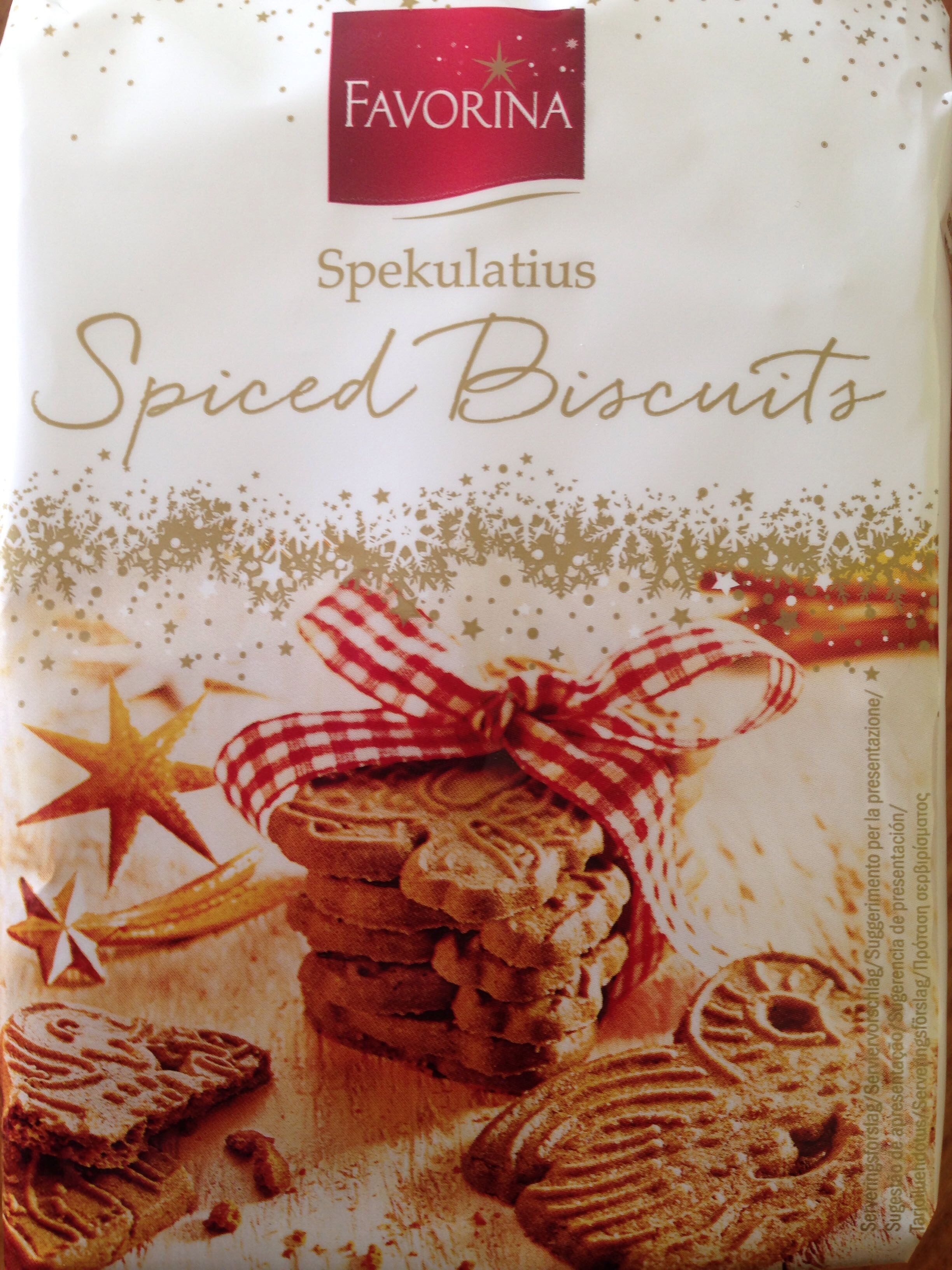 Spiced biscuits - Producte - en