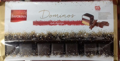 Dominos dark chocolate - Produit - es
