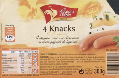 4 Knacks - Product - fr