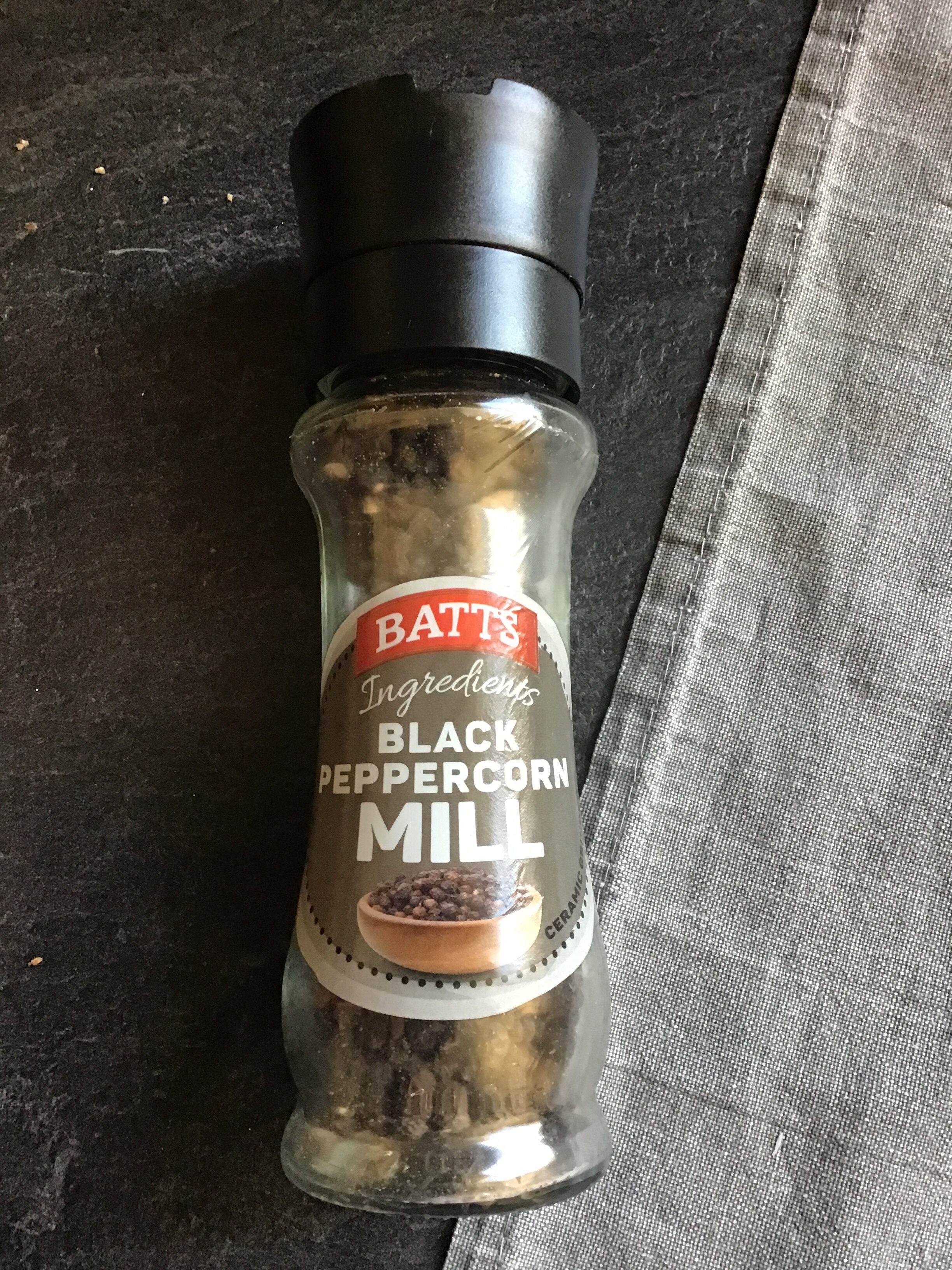 Black peppercorn mill - Producte - en