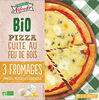 Pizza Bio 3 fromages cuite au feu de bois - Product