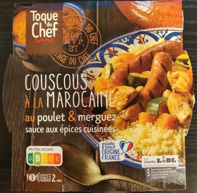 Couscous à la marocaine au poulet & merguez - Product - fr