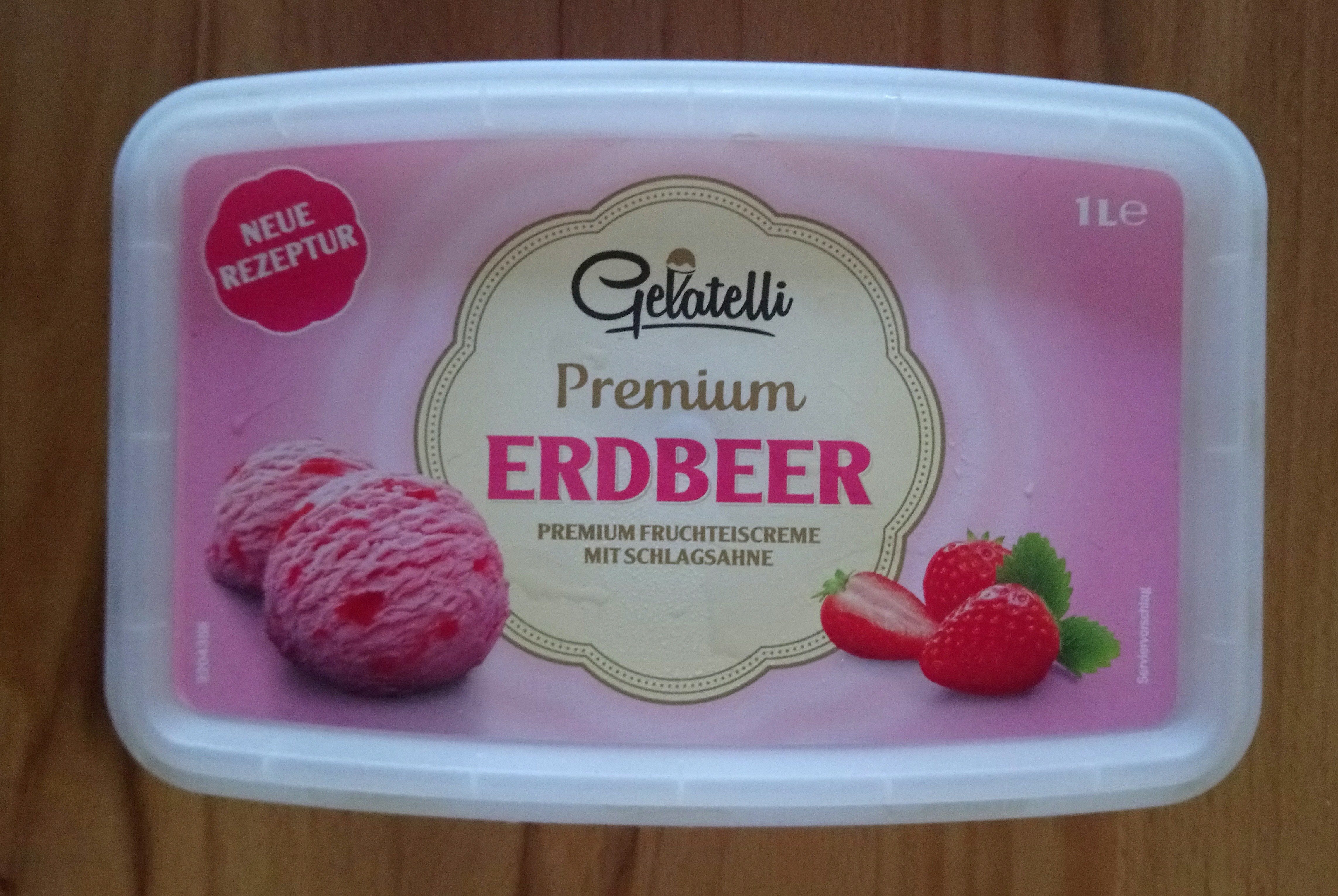 Strawberry ice cream premium - Produkt - de