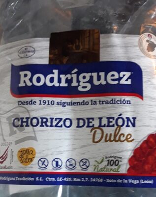 Chorizo de León dulce - Product - es