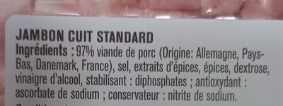 Allumettes de jambon - المكونات - fr