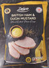 British Ham & Dijon Mustard Hand Cooked Potato Crisps - Product